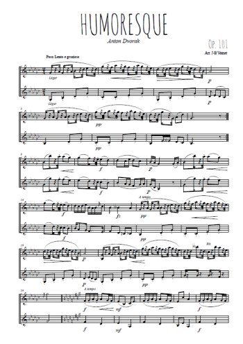 Anton Dvorak - Humoresque, op.101